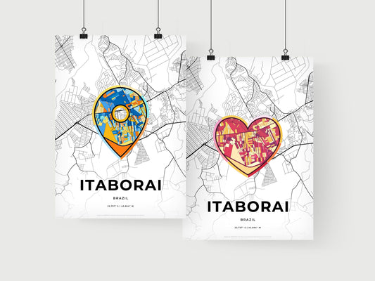 Itaborai Brazil art print for couples