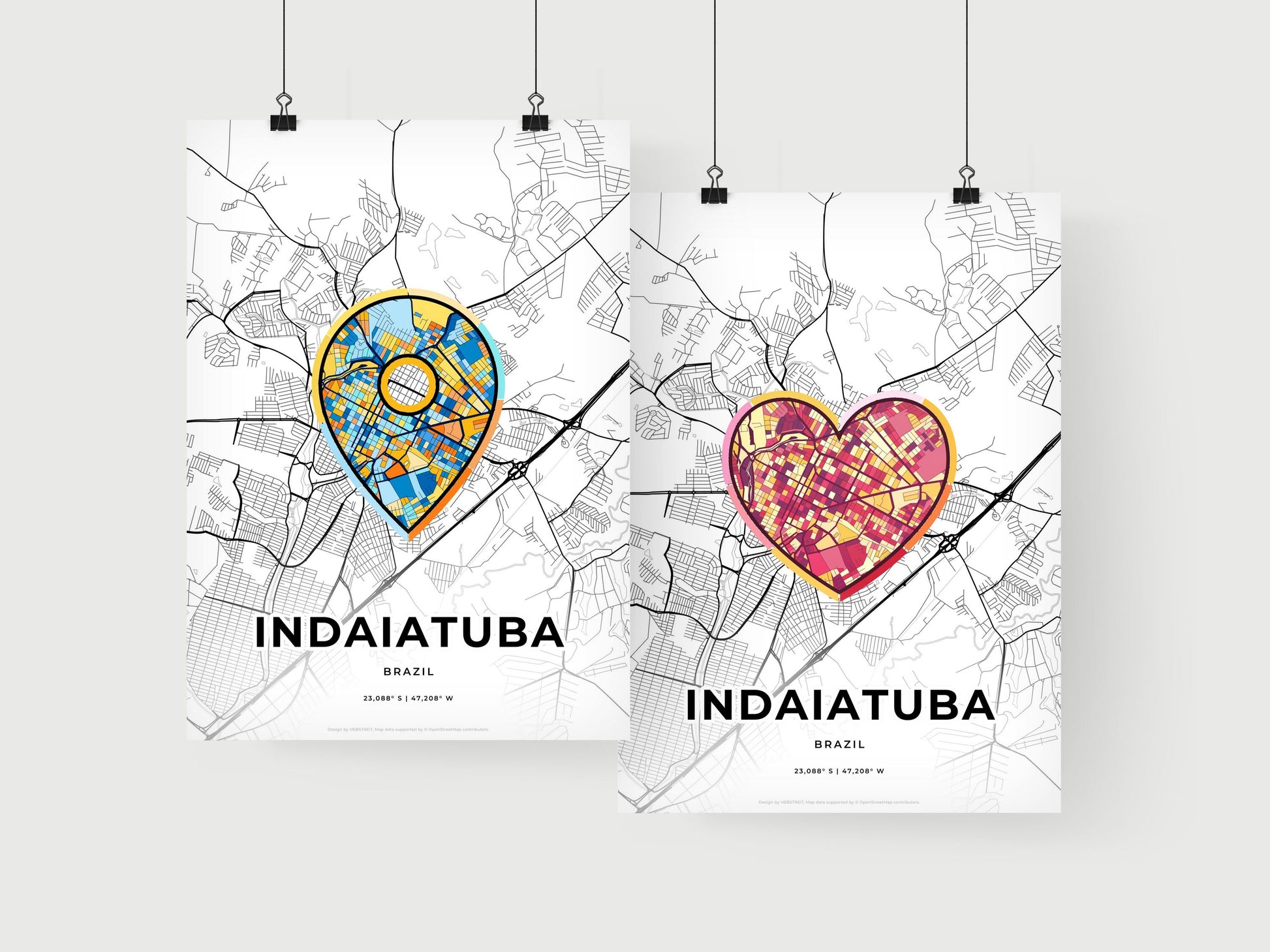 Indaiatuba Brazil art print for couples