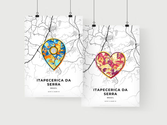 Itapecerica Da Serra Brazil art print for couples