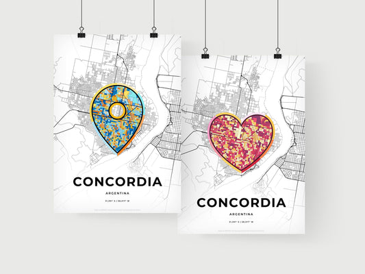 Concordia Argentina art print for couples