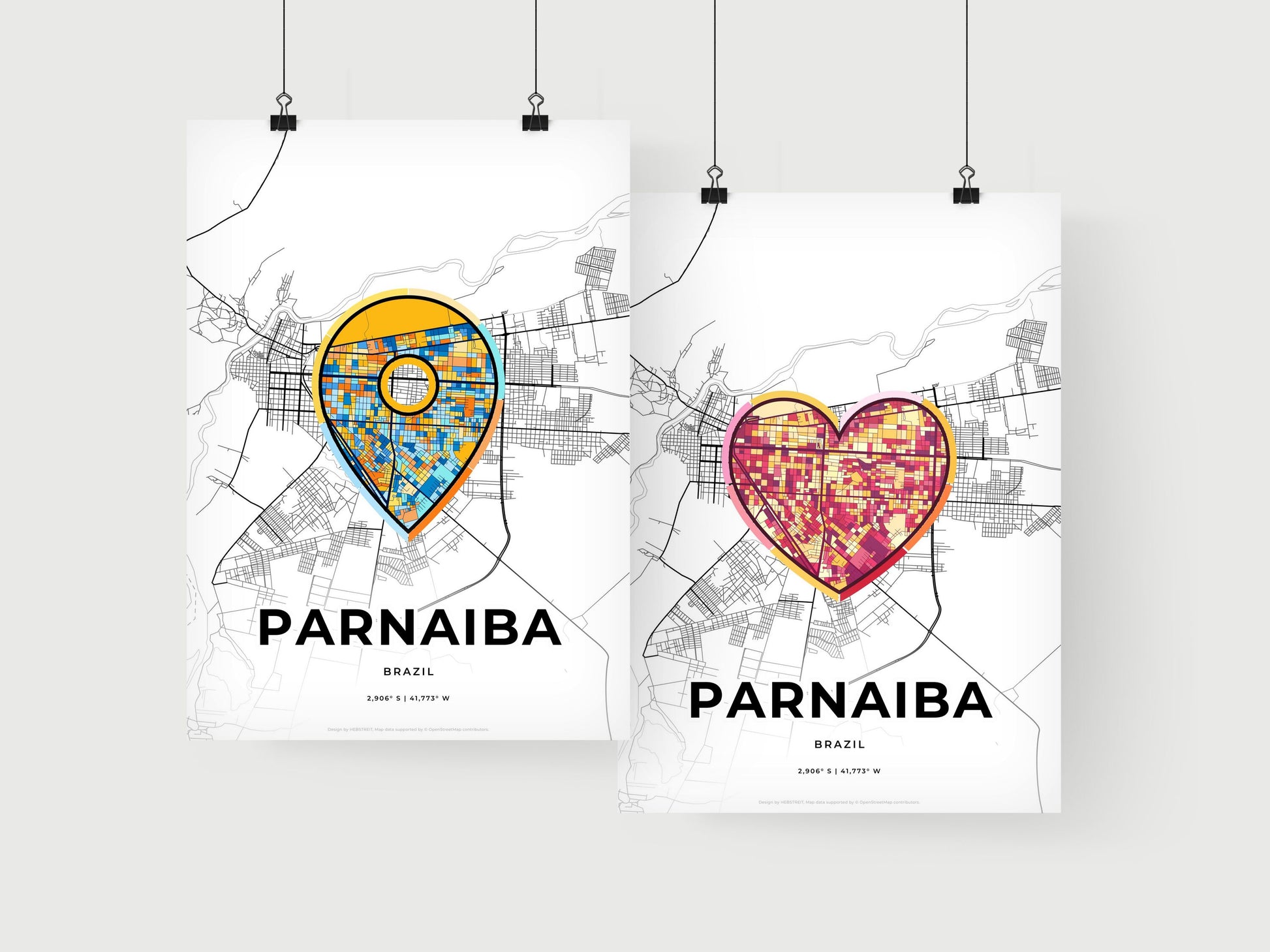 Parnaiba Brazil art print for couples