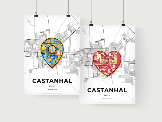 Castanhal Brazil art print for couples