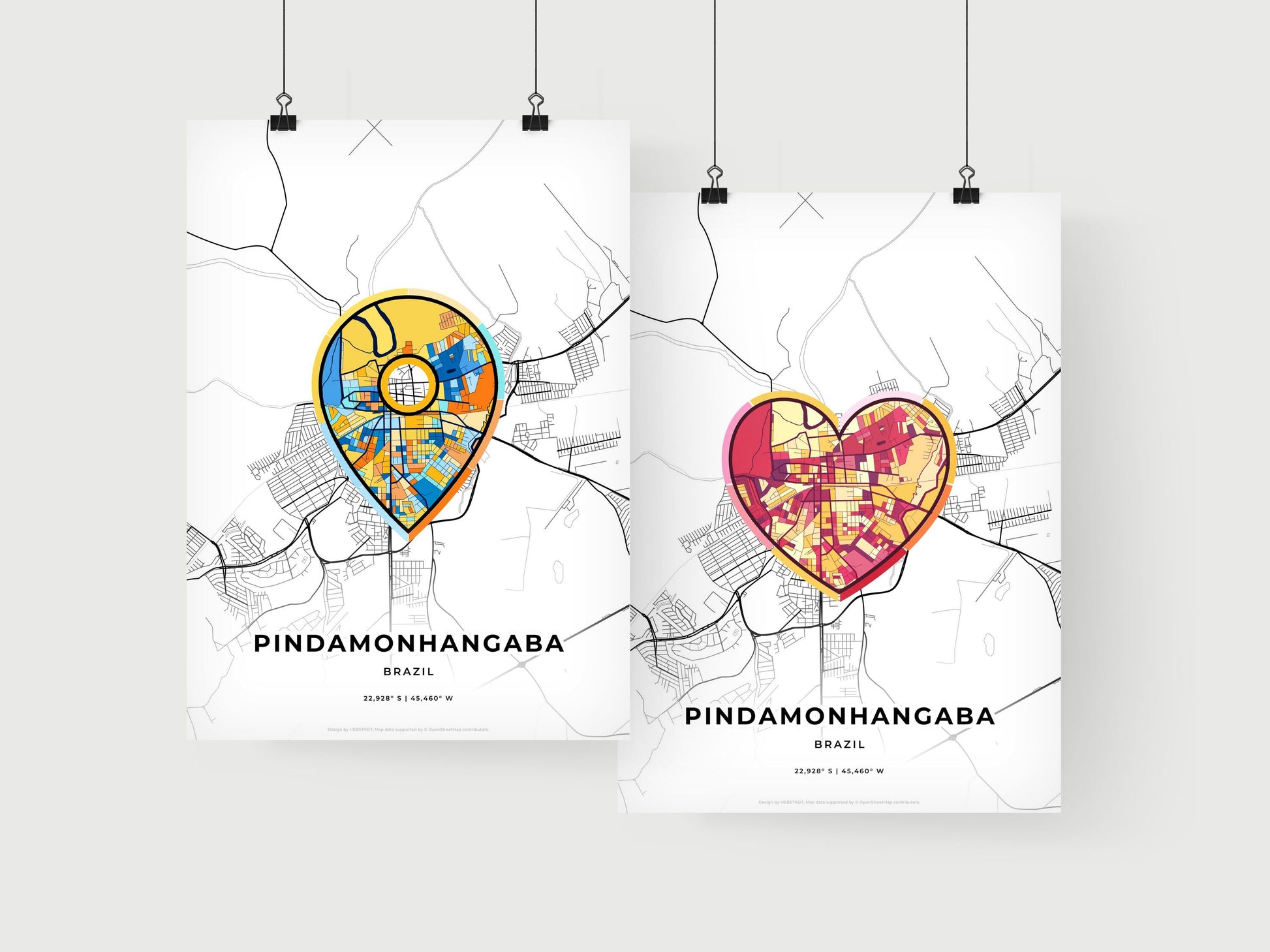 Pindamonhangaba Brazil art print for couples