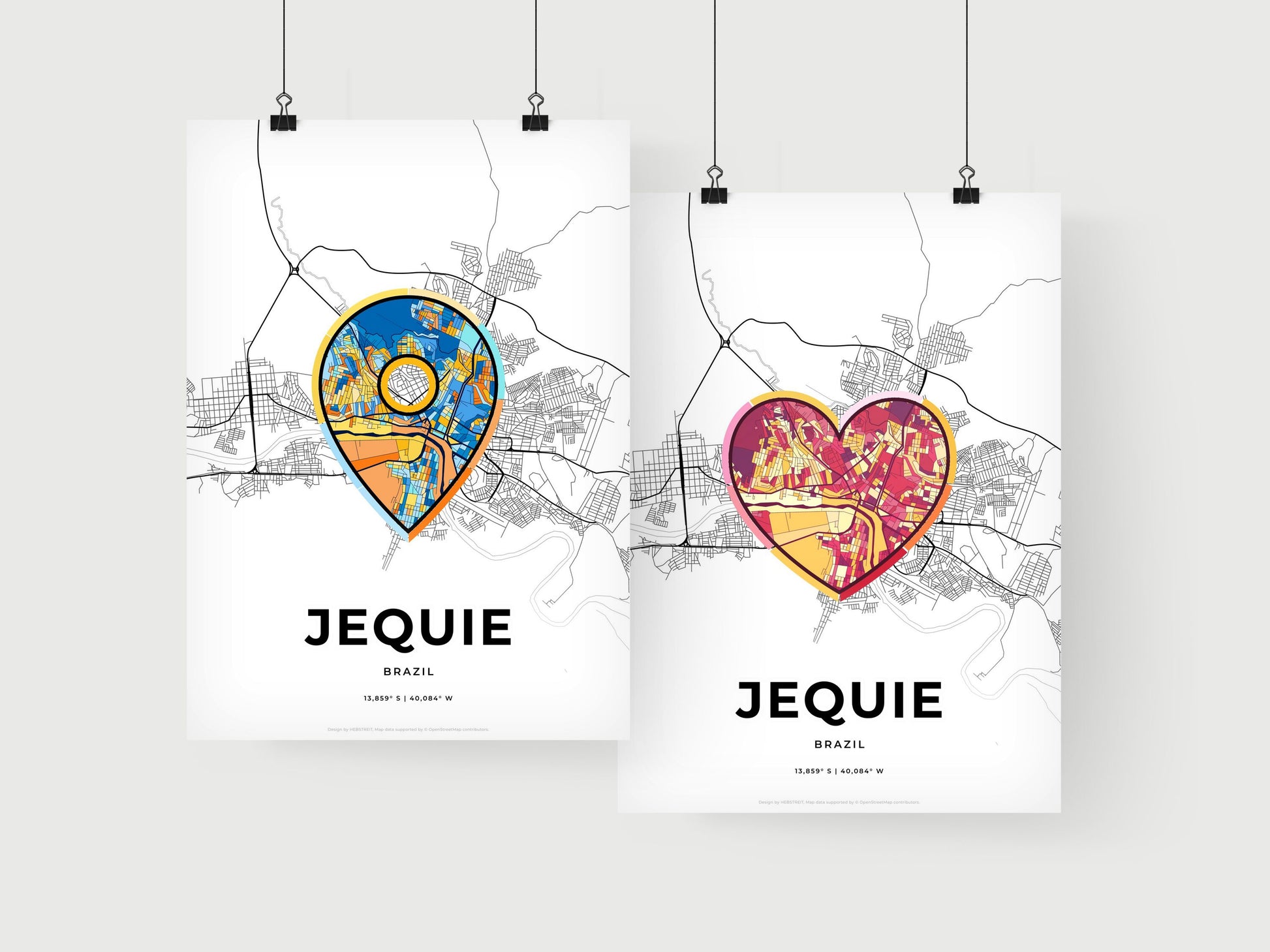 Jequie Brazil art print for couples