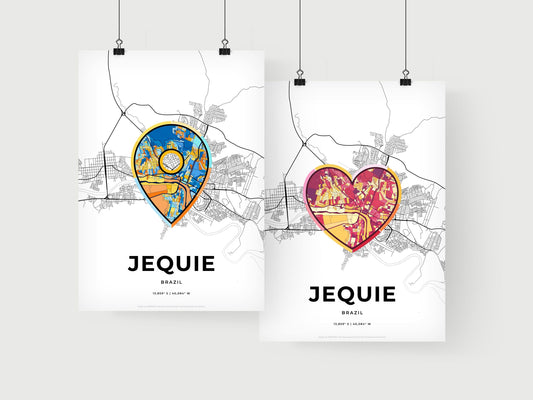 Jequie Brazil art print for couples