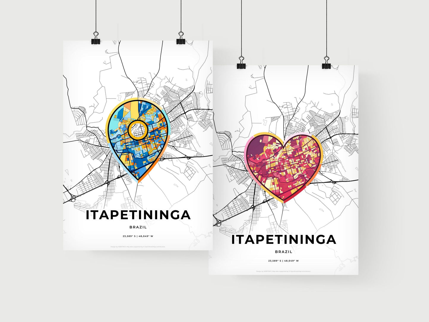 Itapetininga Brazil art print for couples