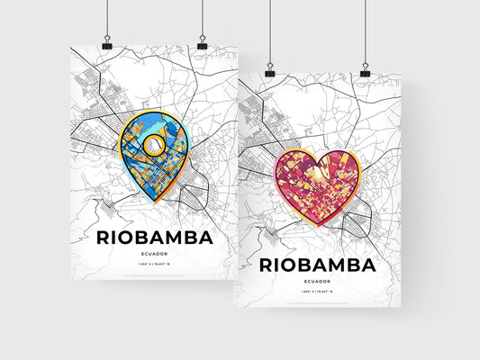 Riobamba Ecuador art print for couples