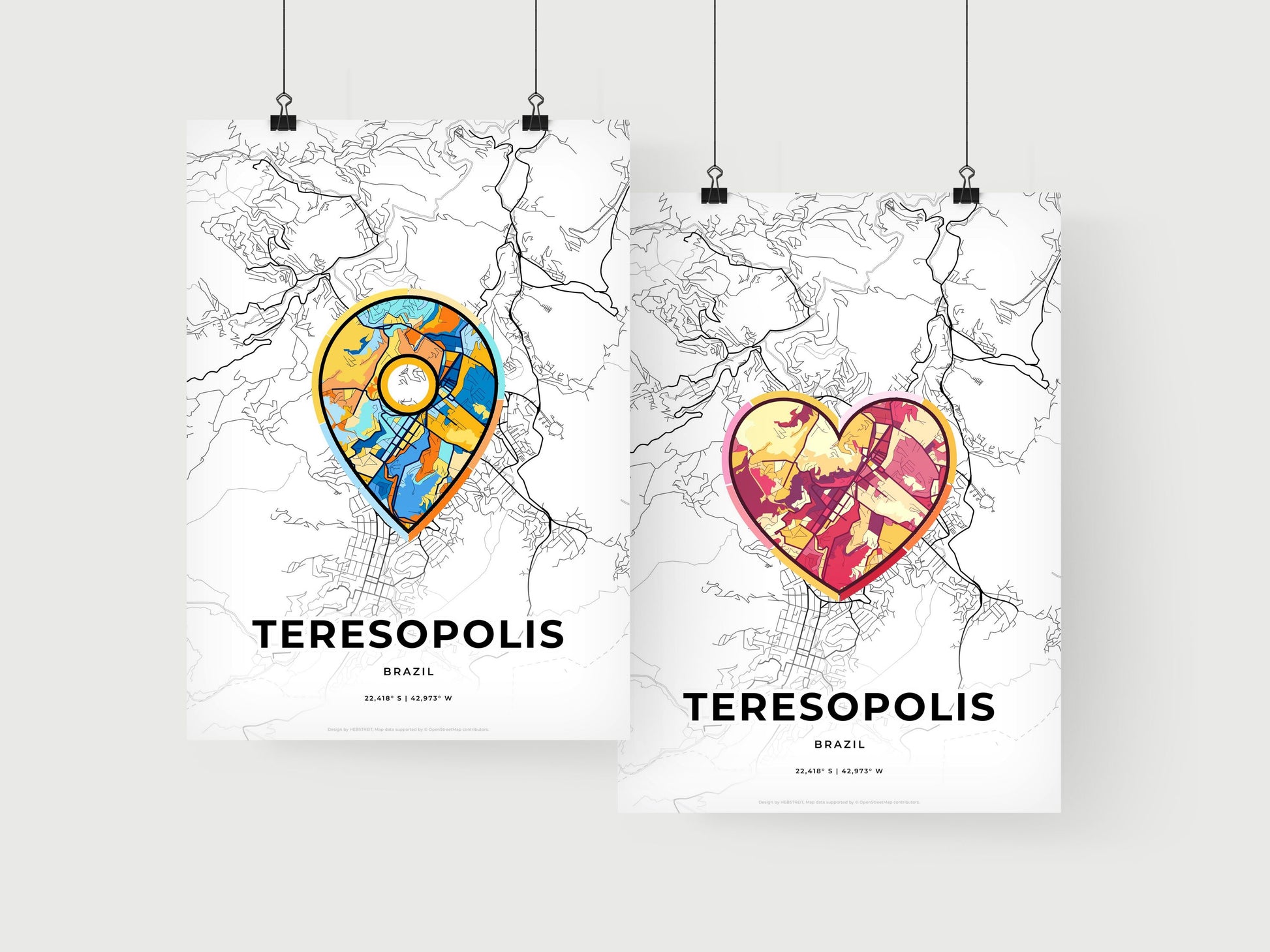 Teresopolis Brazil art print for couples
