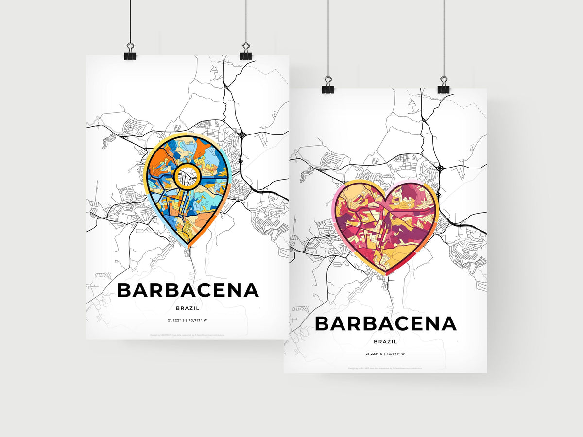 Barbacena Brazil art print for couples