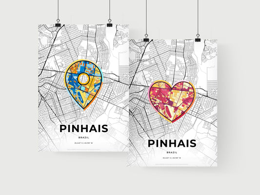 Pinhais Brazil art print for couples