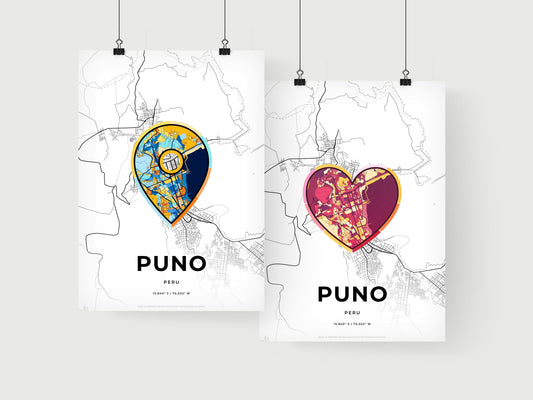 Puno Peru art print for couples