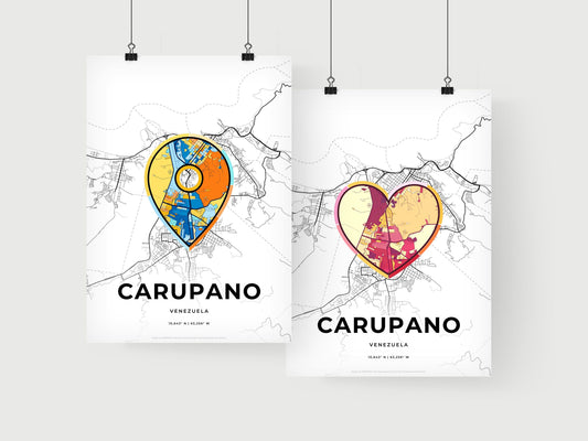Carupano Venezuela art print for couples