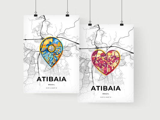 Atibaia Brazil art print for couples