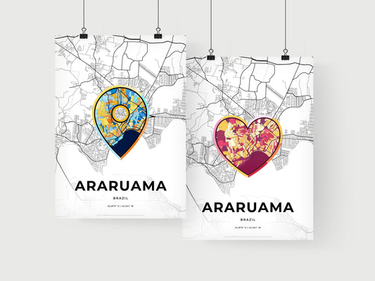 Araruama Brazil art print for couples