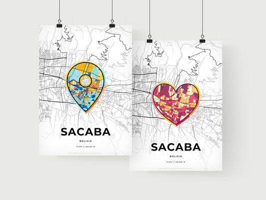 Sacaba Bolivia art print for couples