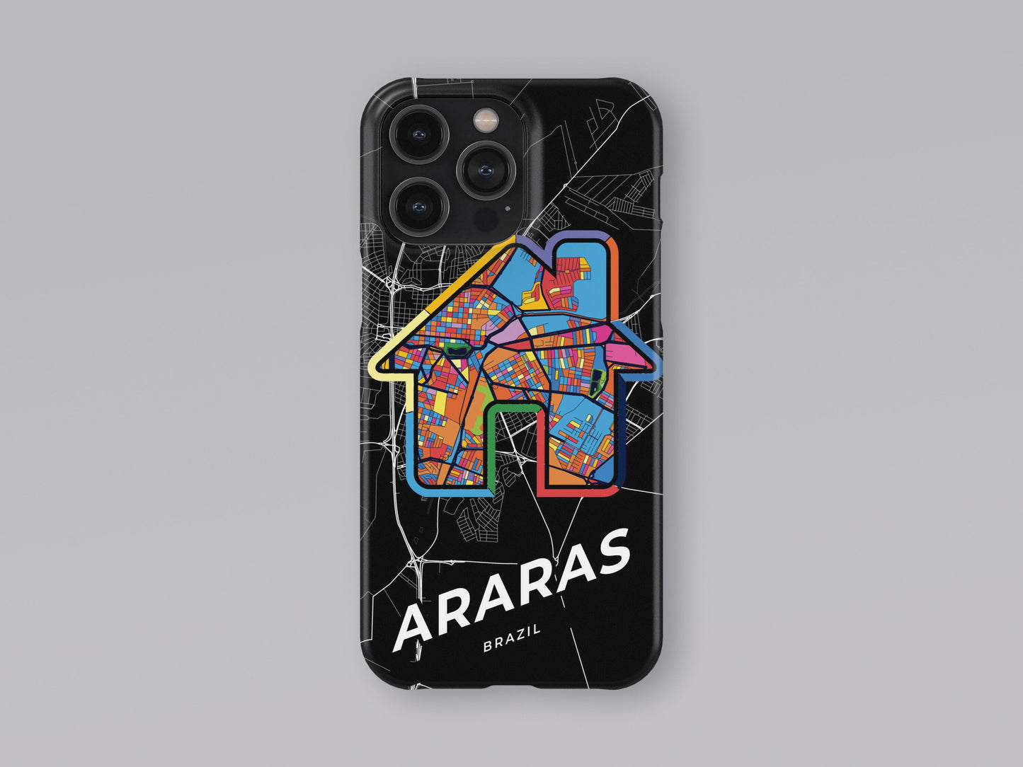 Araras Brazil slim phone case with colorful icon. Birthday, wedding or housewarming gift. Couple match cases. 3