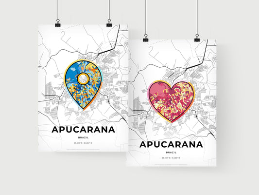 Apucarana Brazil art print for couples