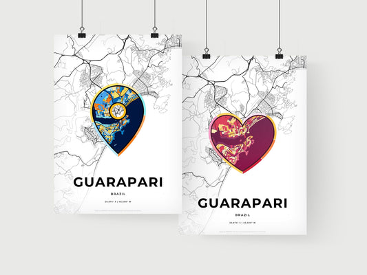 Guarapari Brazil art print for couples