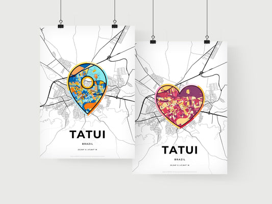 Tatui Brazil art print for couples