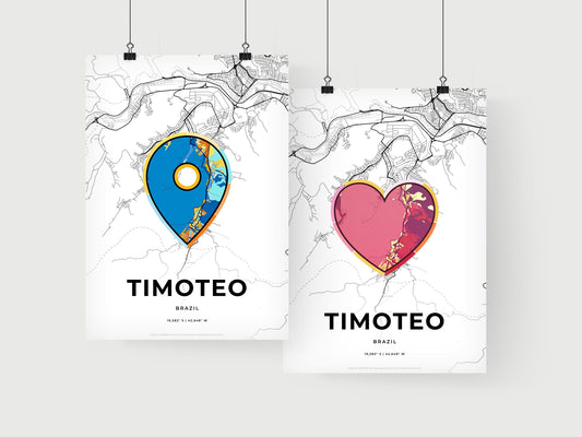 Timoteo Brazil art print for couples