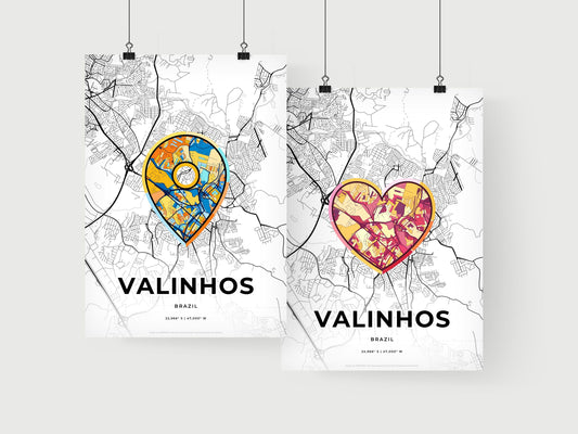 Valinhos Brazil art print for couples