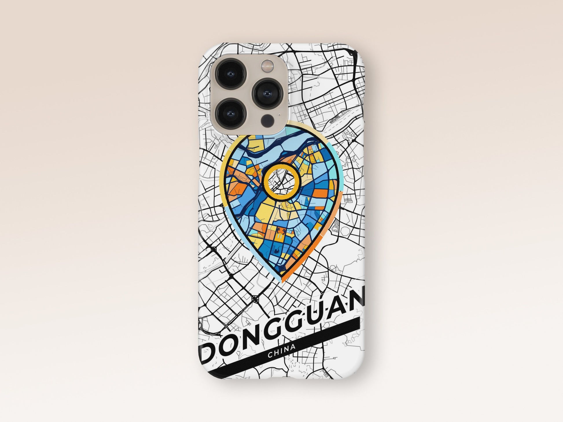 Dongguan China slim phone case with colorful icon. Birthday, wedding or housewarming gift. Couple match cases. 1