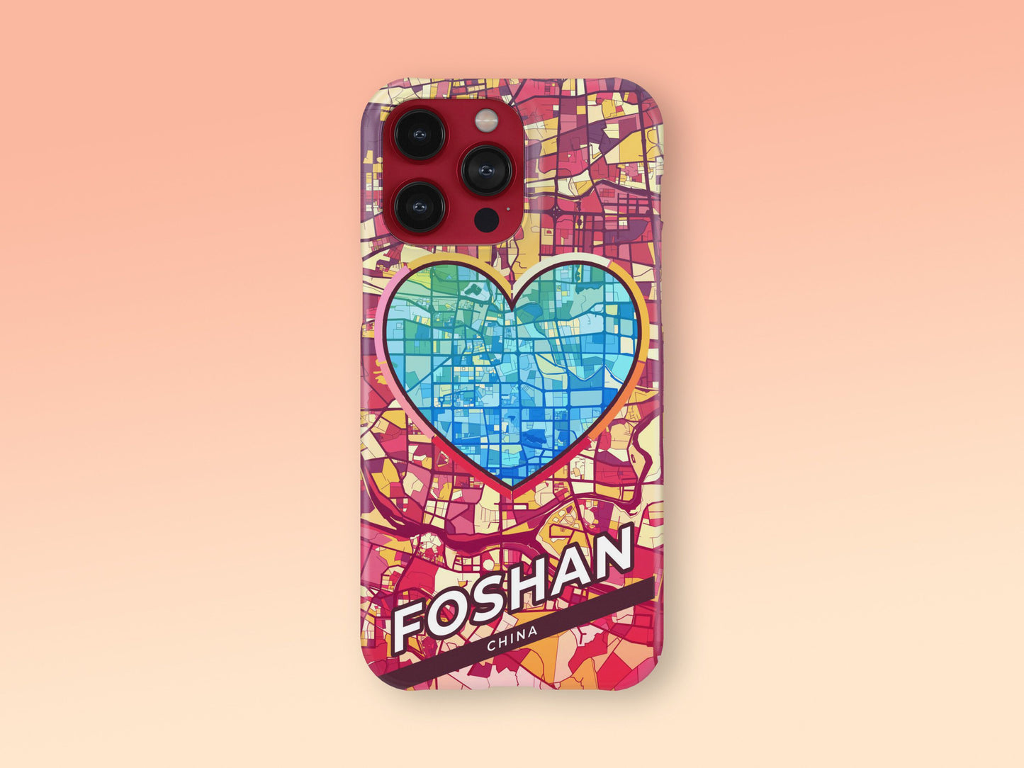 Foshan China slim phone case with colorful icon. Birthday, wedding or housewarming gift. Couple match cases. 2