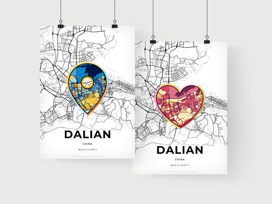 Dalian China art print for couples