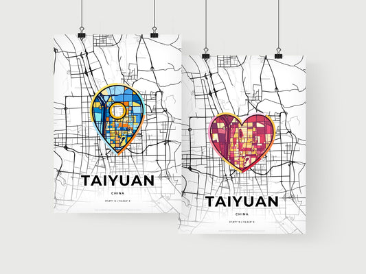 Taiyuan China art print for couples