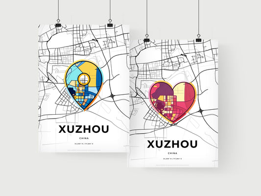 Xuzhou China art print for couples