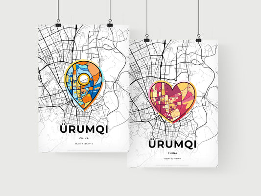 Ürumqi China art print for couples