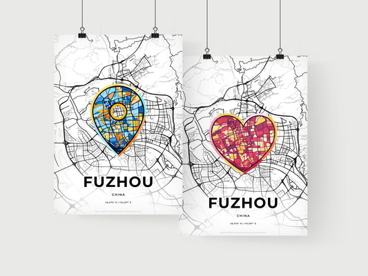 Fuzhou China art print for couples