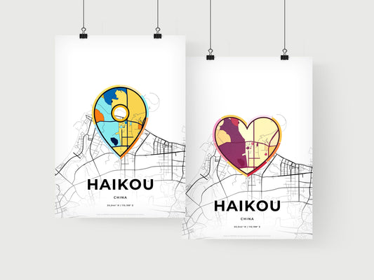 Haikou China art print for couples
