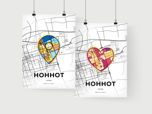 Hohhot China art print for couples