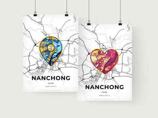 Nanchong China art print for couples