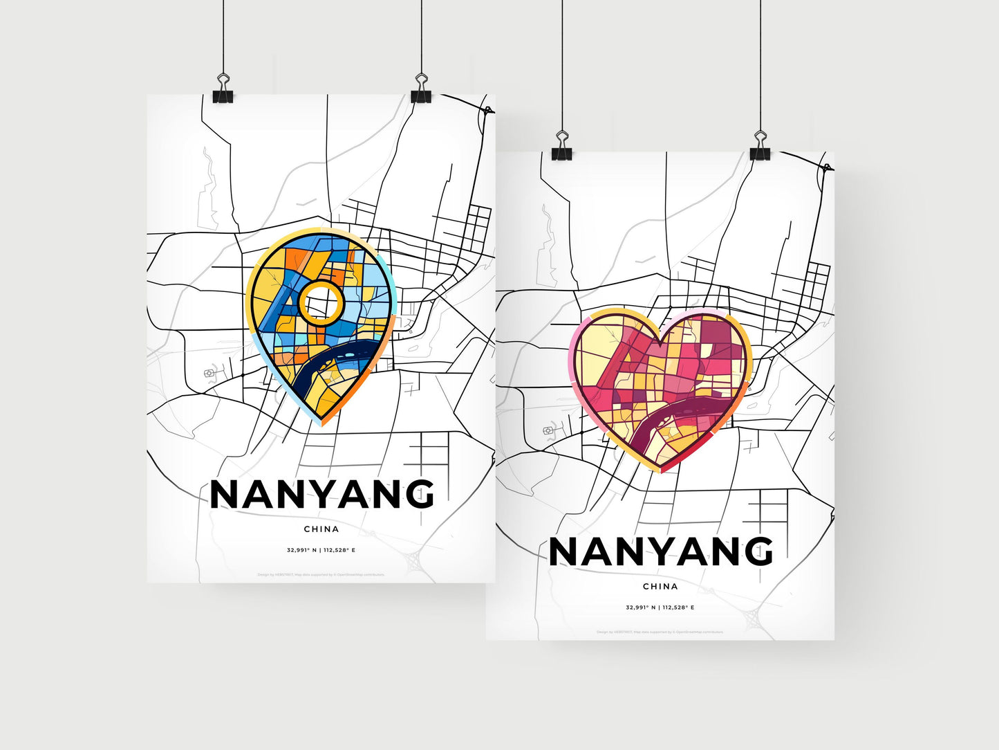 Nanyang China art print for couples