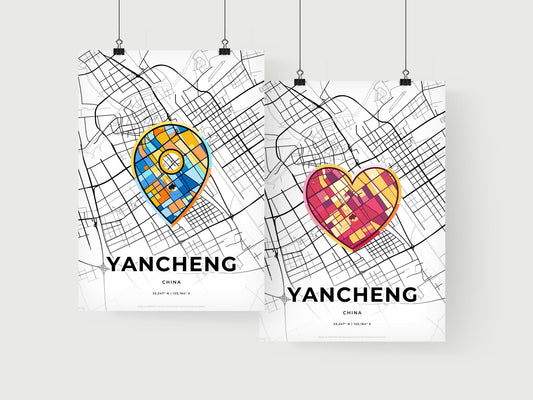 Yancheng China art print for couples