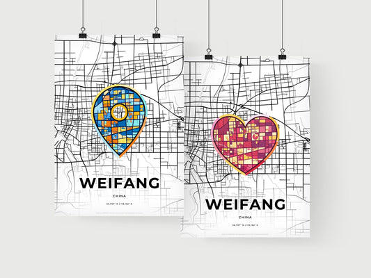 Weifang China art print for couples