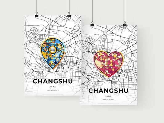 Changshu China art print for couples