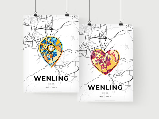 Wenling China art print for couples