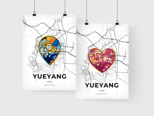 Yueyang China art print for couples
