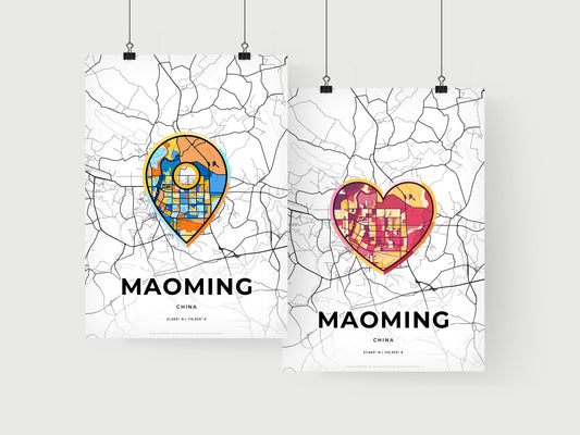 Maoming China art print for couples