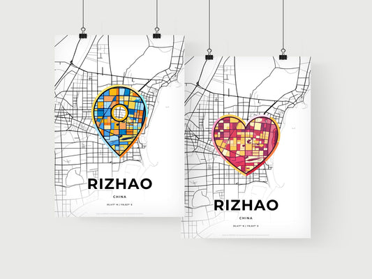Rizhao China art print for couples