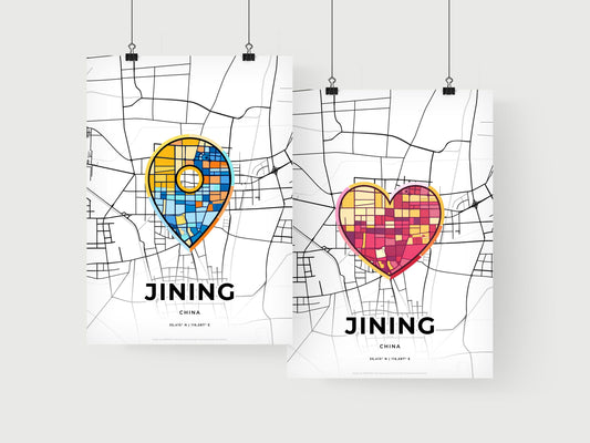 Jining China art print for couples