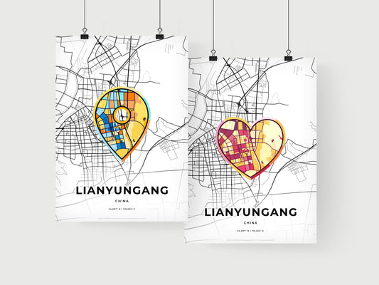 Lianyungang China art print for couples