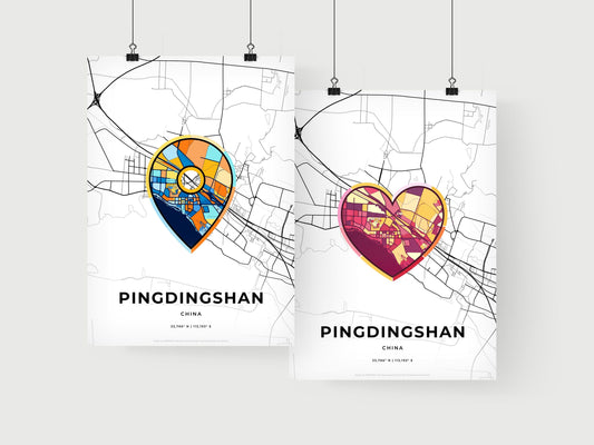 Pingdingshan China art print for couples