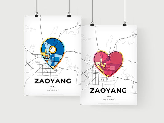 Zaoyang China art print for couples
