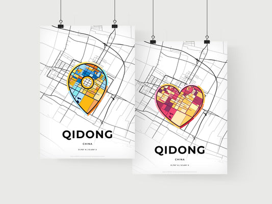 Qidong China art print for couples