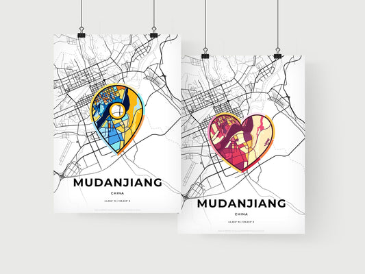 Mudanjiang China art print for couples
