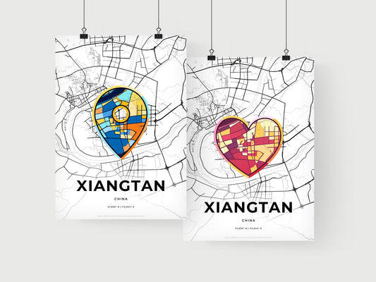 Xiangtan China art print for couples
